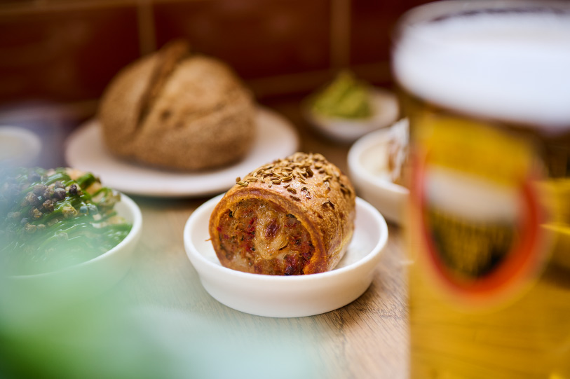 Sausage Roll, at The Chalk Freehouse